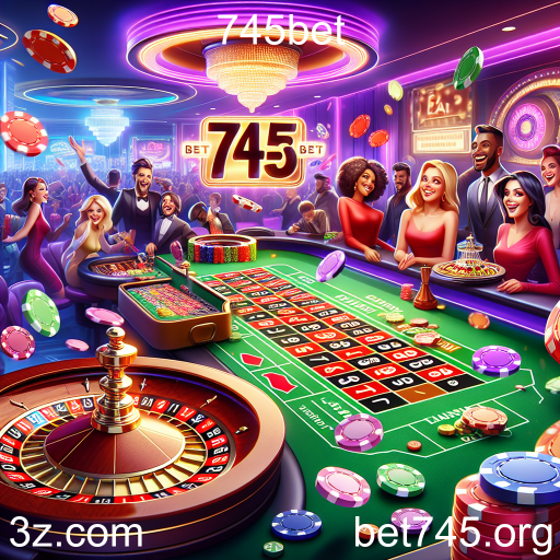 Experimente a Emoção da Roleta no 745bet